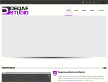 Tablet Screenshot of deqaf.com